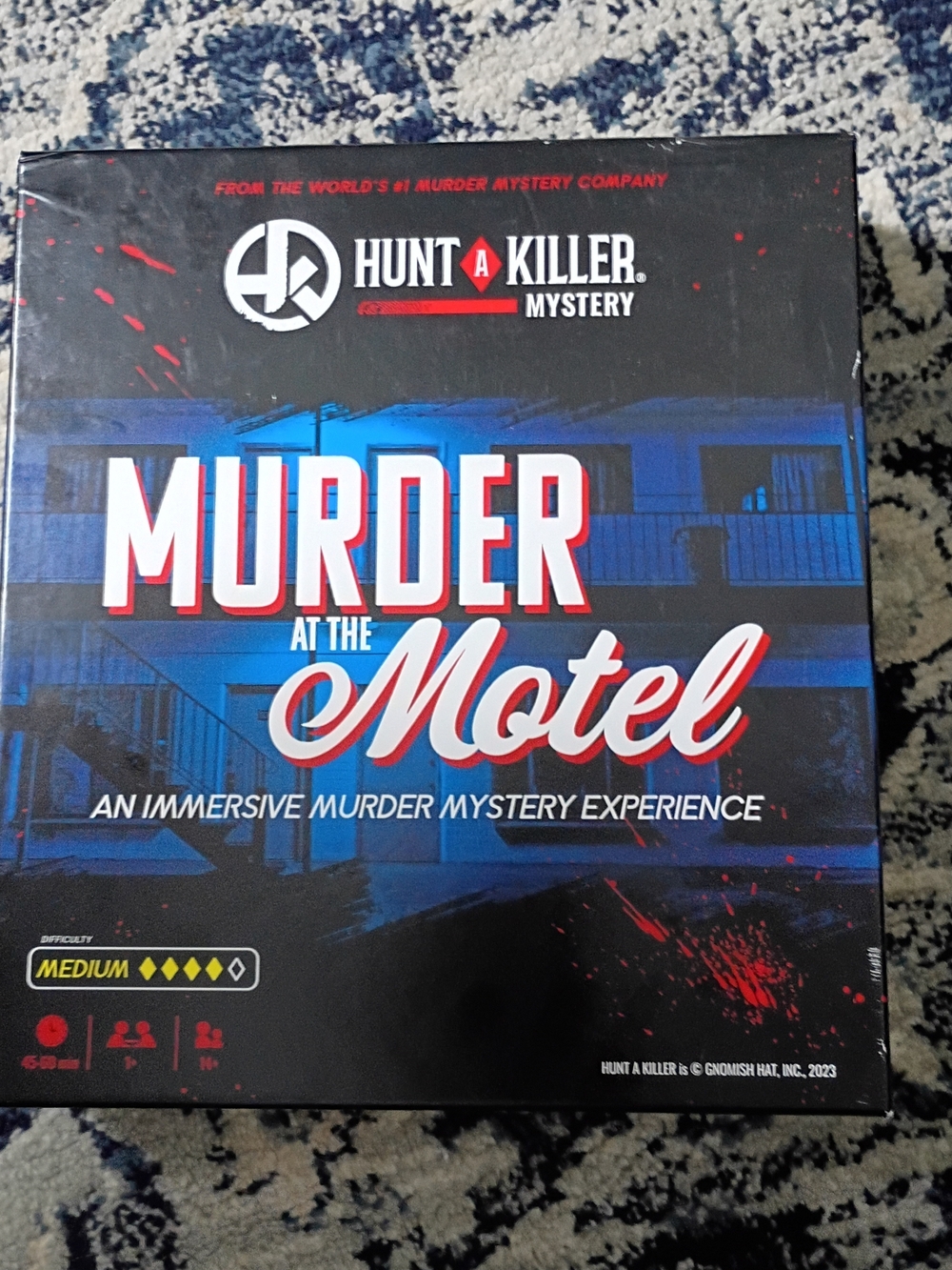 Hunt A Killer "Murder at the Motel" Mystery Game Used Complete